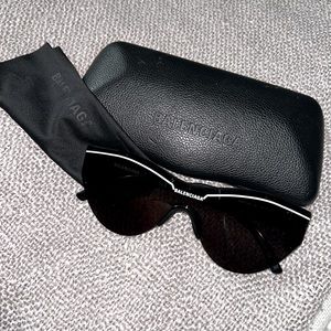 Balenciaga 61MM Shield Sunglasses